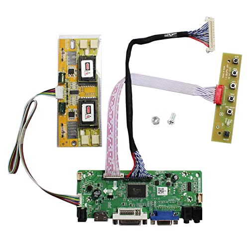 VGA DVI Audio LVDs Controller Board 30 pin for 17" 19" 1280x1024 M170EG01 M170EN01 M170EN06 M170ETN01 1 LCD Gaming Screen Panel