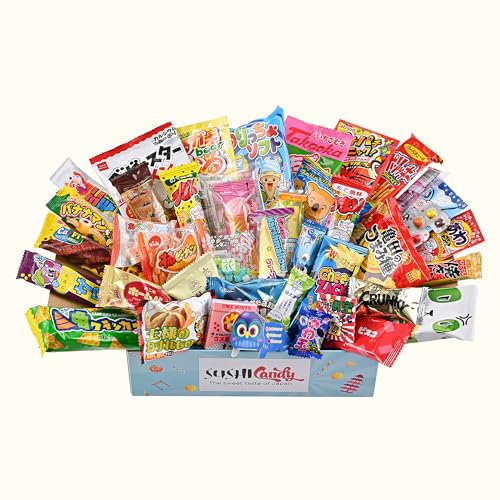 40 Japanese Sweets & Snack Set with Japanese KITKAT and Other Popular Candy (1 do it Yourself Candy)