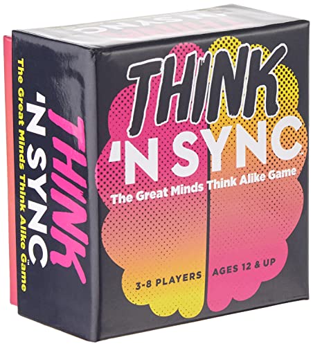 Gamewright Think 'N Sync - The Great Minds Think Alike Game Card Game