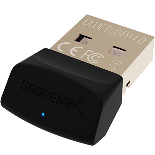 SABRENT USB Bluetooth 4.0 Mikro Adapter für PC, Laptop, Maus, Tastatur (BT-UB40)