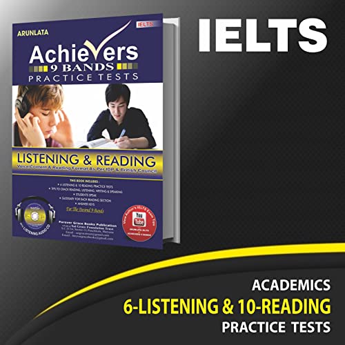Achievers IELTS 9 Bands Listening and Reading Practice Set With Answer Keys