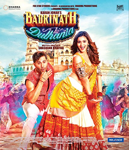 Badrinath Ki Dulhania Hindi Blu Ray - Alia Bhatt, Varun Dhavan with English Subtitles