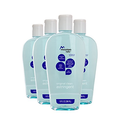 Mountain Falls Original Clean Astringent Skin Cleanser for Sensitive Skin, Compare to Sea Breeze, 10 Fluid Ounce (Pack of 4)