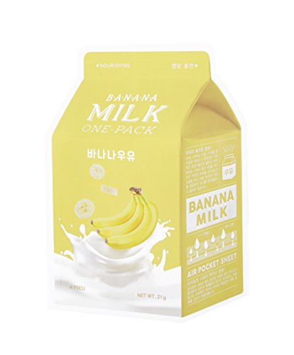 APIEU A'PIEU MILK-ONE-PACK 7 Sheets (Banana)