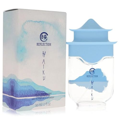 AVON Haiku Reflection Eau de Parfum – Fresh Green Floral Fragrance with Water Accord, Acacia Blossom & Amber Wood, 1.7 fl oz – Zen-Inspired Mindfulness Perfume from