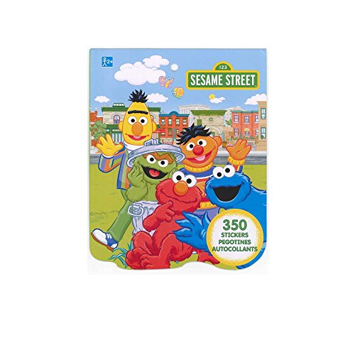 Sesame Street Sticker Book for Kids (Over 350 Stickers)-1 Pack