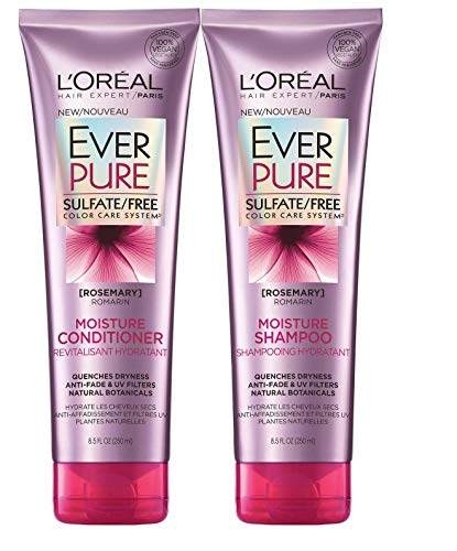 L'Oreal Paris EverPure Rosemary Moisture Bundle: Shampoo & Conditioner 8.5 OunceÃ‚ Each