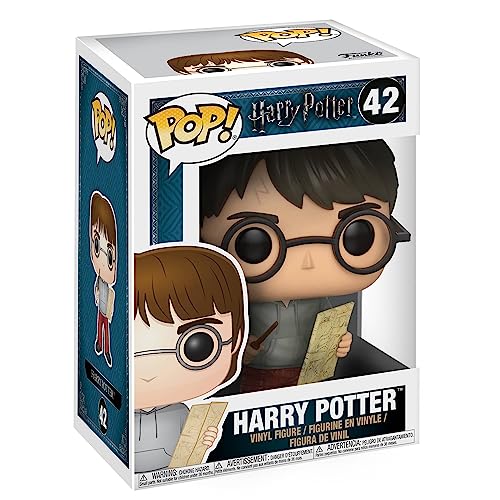 Funko Pop Movies Figurine Harry Potter avec la carte du maraudeur 14936 Multicolore