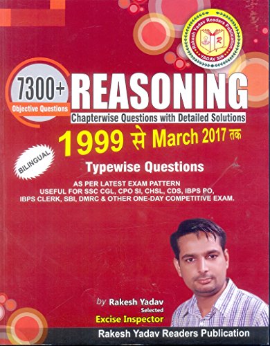 Rakesh Yadav REASONING Chapterwise Questions with Detailed Solutions
