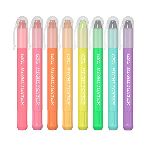 feela Bible Gel Highlighter study kit (8 Bright Colors)