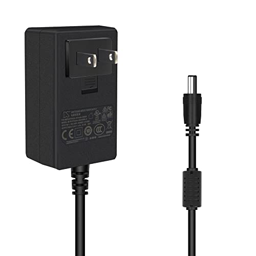 Geekworm DC 5V 4A Power Adapter with US Plug DC 5.5x2.5 for Raspberry Pi X820/X825/X828/X829 SATA Expansion Board/X728/ X750/X708 UPS/ X735 Power Management Board/Jetson Nano/T300/T130/T200/T208
