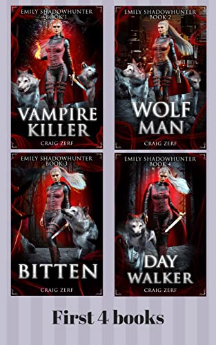Emily Shadowhunter - Box Set: All 4 books: A Vampire, werewolf, shapeshifter novel.