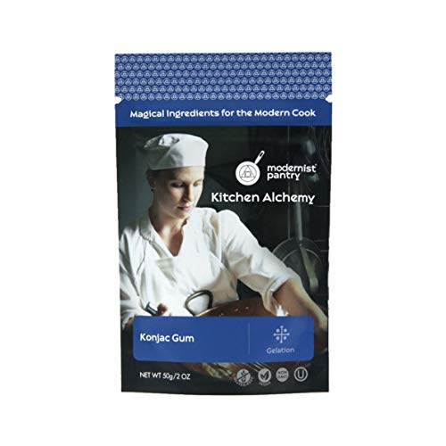 Pure Konjac Gum [Glucomannan Powder] ⊘ Non-GMO Gluten-Free Vegan OU Kosher Certified - 50g/2oz