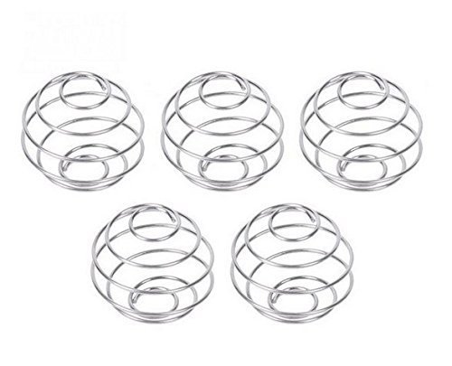 Probrother® 5 PCS Stainless Steel Shaker Ball Wire Whisk Shaker Protein Mixer Blender Mixing Ball Bottle Cup Blend For Protein Shaker Bottle