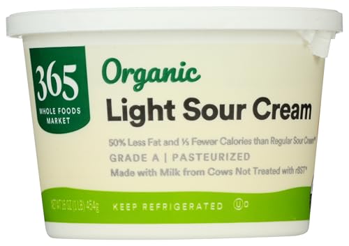 365 Everyday Value, Organic Low Fat Sour Cream, 16 oz