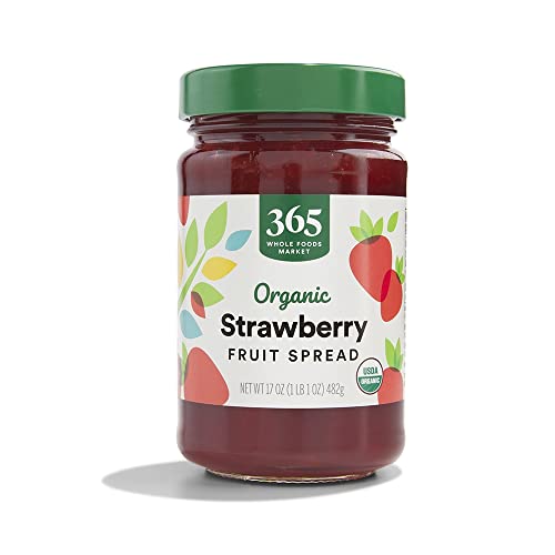 365 by Whole Foods Market, Organic Strawberry Fruit Spread, 17 OZ