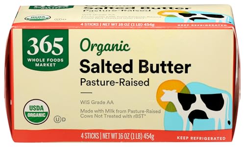 365 Everyday Value, Organic Butter Salted, 1 lb