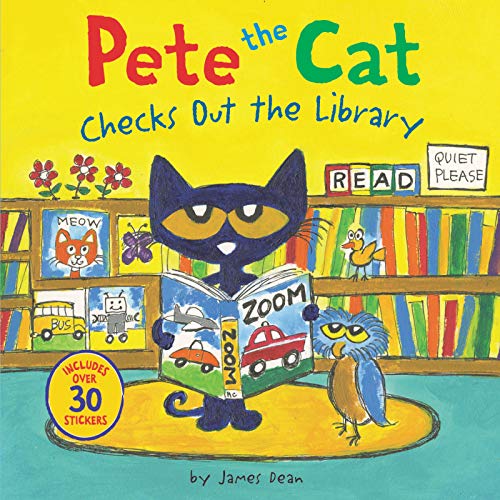Pete the Cat Checks Out the Library (English Edition)