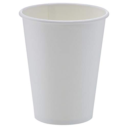 Amazon Basics Compostable 12oz Hot Papier Cup, 1000 pièces, Blanc
