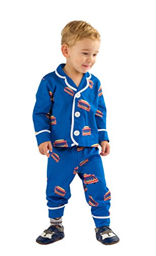 Daniel Tiger Trolley Pajamas (2T) Blue