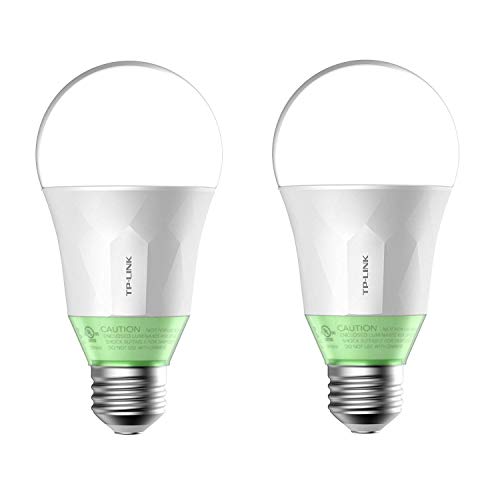 TP-LINK 60 W Économie d'énergie ampoule LED Wi-Fi Smart W/lampe à intensité variable (lot de 2)