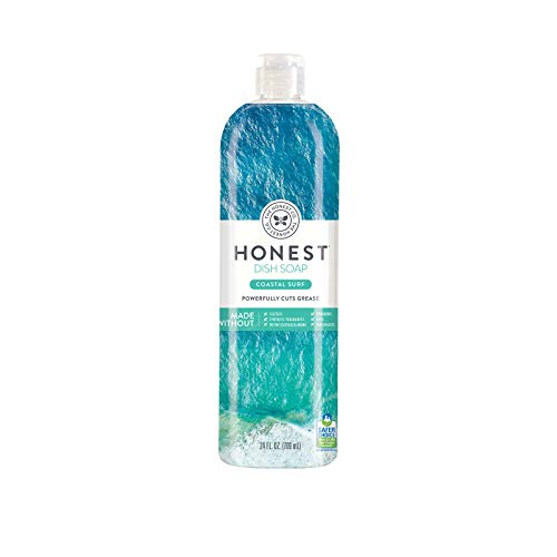 The Honest Company Dish Soap, Coastal Surf, 24 Fluid Ounce