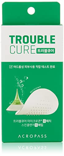 Acropass Trouble Cure Instant Acne Pimple Patch with Dissolving Hyaluronic Acid Micro Structure