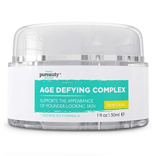 Pureauty Naturals Anti Aging Cream - Anti Aging Moisturizer With Hyaluronic Acid and Retinol - Face Firming and Tightening Cream to Help Reduce The Appearance of Wrinkles and Fine Lines-30ml