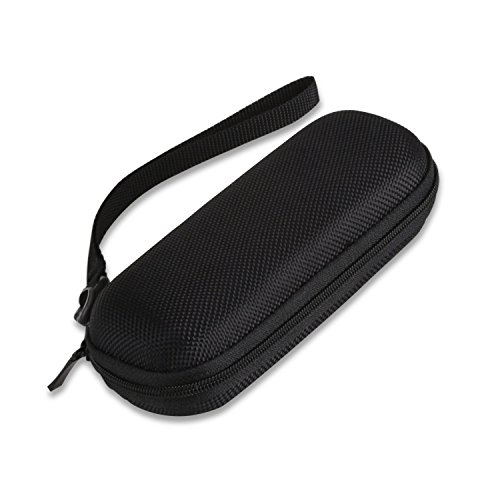 AGPTEK Carrying Case, EVA Zipper Carrying Hard Case Cover for Digital Voice Recorders, MP3 Players, Storage Holder for 3D Printing Pen, USB Cable, Earphones, Memory Cards, U Disk, Black