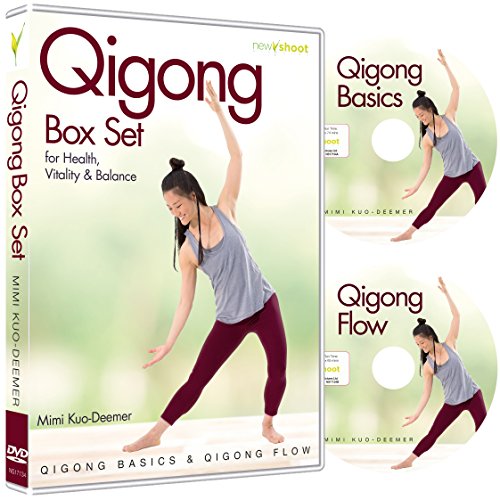 Qigong Box Set (2 DVD's, Qigong Basics & Qigong Flow) with Mimi Kuo-Deemer