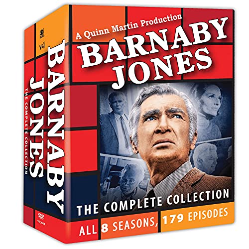 Barnaby Jones Complete Collection 8 Seasons 179 Episodes