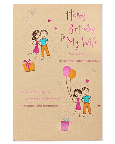American Greetings Birthday Card for Wife (We Share)