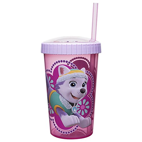 Zak Designs PWPL-S711-AMZ Kid's Tumblers, Plastic, Paw Patrol Girl E