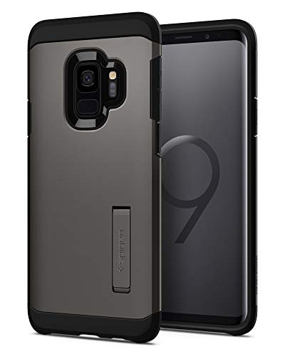 Spigen Tough Armor Works with Samsung Galaxy S9 Case (2018) - Gunmetal