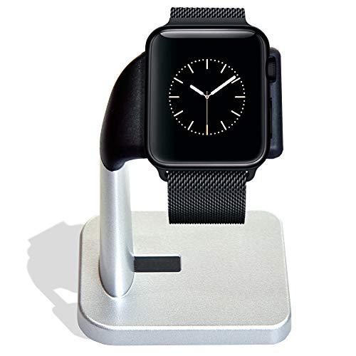 MELKIOX Apple Watch Charging Stand Compatible with iWatch Nightstand Charger Series 4 / Series 3 / Series 2 / Series 1 44mm, 42mm, 40mm, 38mm.