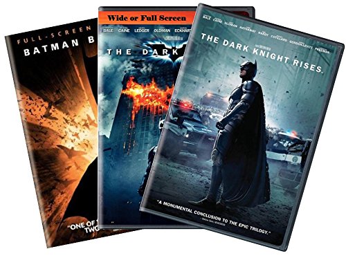The Dark Knight Trilogy Limited Edition Collection Set (Batman Begins / The Dark Knight / The Dark Knight Rises)