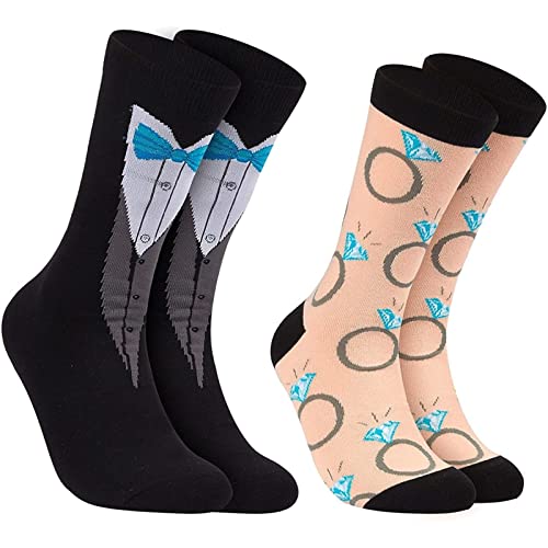 Toe-Tally Sox LJ-NHJGN-020118-03-1 Chaussettes Mariage Taille Unique