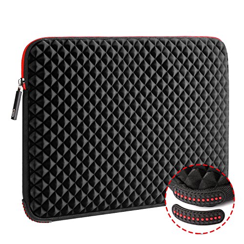 WIWU 17.3 Inch Diamond Laptop Sleeve Case Cover with Super Corner Protection Carrying Computer Briefcase for MacBook Pro Air IG Gram Dell Inspiron MSI HP Pavilion Lenovo ideapad Acer HP Omen Alianware