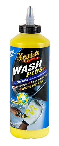 Meguiar’s Shampoing Car wash + G25024EU, 24 oz (709 ml) bouteille