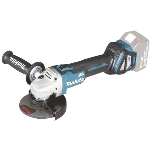 Makita DGA511Z 18V LXT Brushless Cordless 5" Variable Speed Angle Grinder with XPT, AFT, ADT & Thumb Switch w/Lock-On (Tool Only)