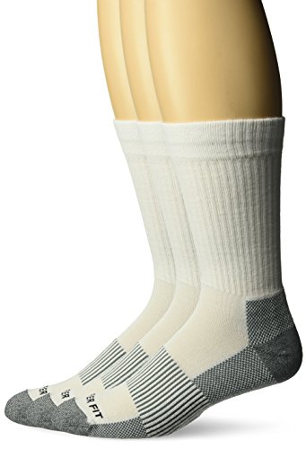 Copper Fit Men's Performance Sport Cushion Crew Socks (3 pair)