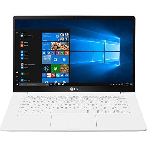 LG gram Laptop - 14" Full HD Display, Intel 8th Gen Core i5, 8GB RAM, 256GB SSD, 21.5 Hour Battery Life - 14Z980-U.AAW5U1 - White (2018)