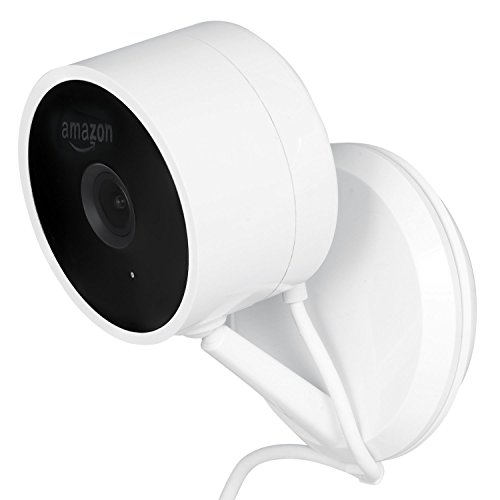 2 in 1 Magnetic Wall Mount for Amazon Cloud Cam - Mount your Cloud Cam with Screws onto Any Flat Surfaces or Use the Strong Magnet to Mount your Camera onto Metallic Exteriors - by Wasserstein (White)