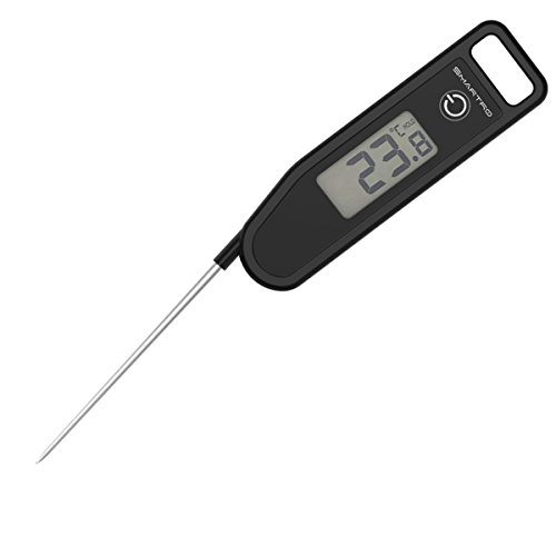 SMARTRO Meat Thermometer Instant Read Cooking Food Thermometer Digital Touch-Screen Thermometer for Candy, BBQ, Kitchen, Grilling, Smoker