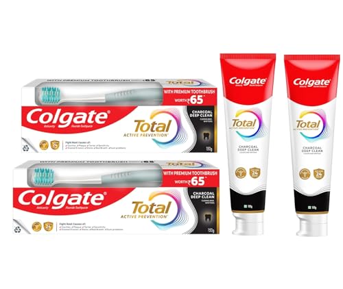 Colgate Total Charcoal Deep Clean Toothpaste 120gm