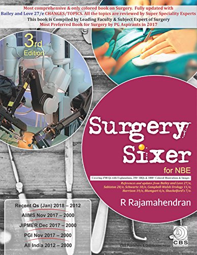 Surgery Sixer For Nbe 3Ed (Pb 2018)