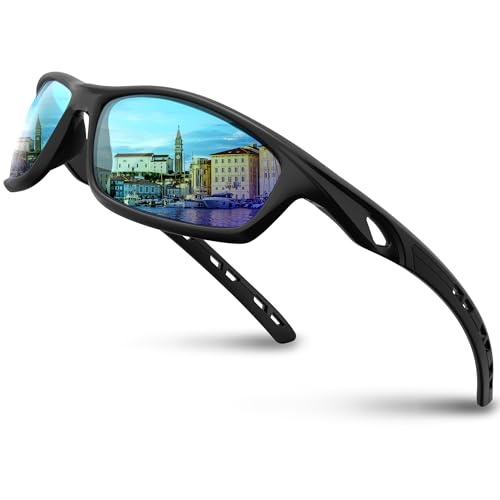 RIVBOS Sunglasses for Men Women Polarized UV Protection Sports Fishing Driving Shades Cycling RB833