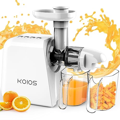 KOIOS Juicer, High Juice Yield and GERMANY EMGEL Motor with 2-Year Extended Warranty