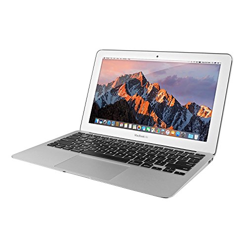 Apple MacBook Air MJVM2LL/A 11.6-inch Laptop (1.6 GHz Intel Core i5, 128 GB Hard Drive, Integrated Intel HD Graphics 6000, Mac OS X 10.10 Yosemite) (, Good Condition)(Refurbished)