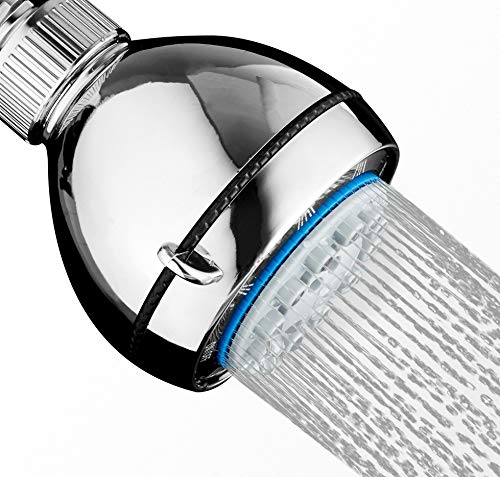 DRENCH'D™ - Fixed Shower Head High Pressure Multi Spray Settings; 2.5 GPM Flow Rate; Sealant Tape Included